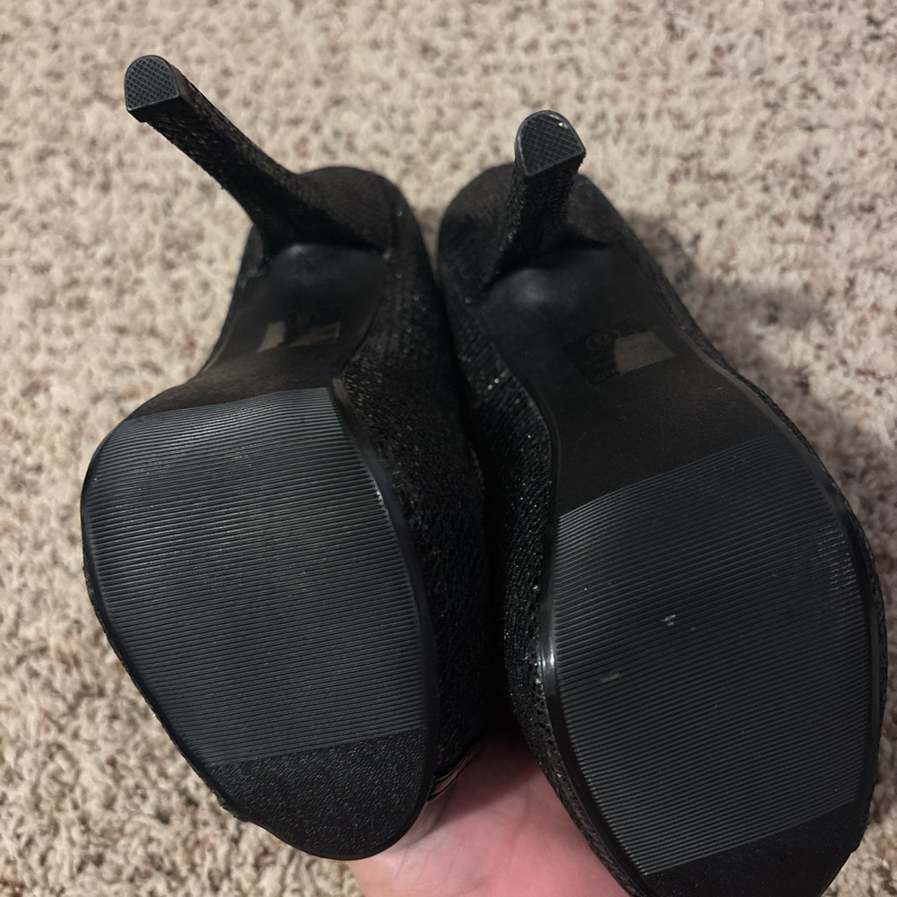 Black high heels